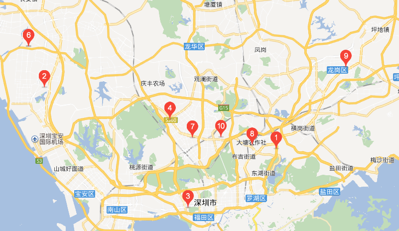 深圳小猪视频APP网站公司所在地址地图